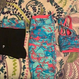 Blue and pink iviva set